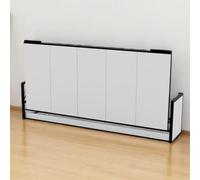 Wallbedking - Lit Escamotable 1 Place - 190cm x 90cm - Lit Mural Rabattable - Horizontal - Studio