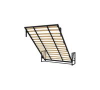 Wallbedking Lit escamotable Morphy Classic - Système Multifonction modulaire SizeFlex & TypeFlex (140x190 cm, Vertical)