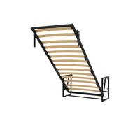 Wallbedking Lit escamotable Morphy Classic - Système Multifonction modulaire SizeFlex & TypeFlex, lit escamotable Gain de Place et Extensible avec modules canapé (96x190 cm, Vertical)