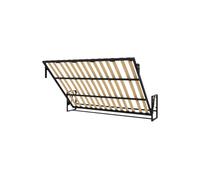 Wallbedking Lit escamotable Morphy Classic - Système Multifonction modulaire SizeFlex & TypeFlex, lit escamotable Gain de Place et Extensible avec modules canapé (160x200 cm, Horizontal)