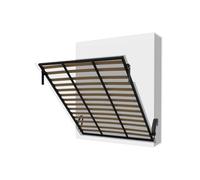 Wallbedking Morphy Cadre de lit escamotable Rabattable et Gain de Place - Lit Murphy modulaire Pliant pour projets DIY et Meubles intégrés sur Mesure (150x200 cm, Vertical)