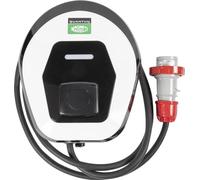 Wallbox Biz Monophasé/Triphasé - Chargeur de voiture électrique - Usage domestique et professionnel - Jusqu'à 22 KW - Compatible avec prise de type 2 - Application avec système Bluetooth