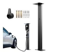 Wallbox, EV Support/Poteau de Montage Support de Colonne de Charge EV Pied Pedestal Support de Charge pour Voiture Electrique Toit de Protection pour Station de Charge de Voiture Electrique