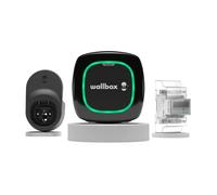 Wallbox Kit Pulsar Plus (chargeur de véhicule électrique, compteur de puissance et câble dock) 22 kW, 5 m, T2 Noir