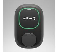 Wallbox Pulsar Max Chargeur de véhicule électrique, 7,4 KW, Type 2, Wi-FI, Bluetooth, OCPP, Protection de Mise à la Terre, Prise (avec obturateur), Design Facile à Installer, Compatible avec Google