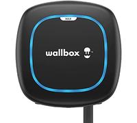 Wallbox Pulsar Max, Chargeur pour véhicules électriques(11 KW, Type 2, Wi-FI, Bluetooth, OCPP, Intérieur/Extérieur, 5m, Installation Facile), Noir