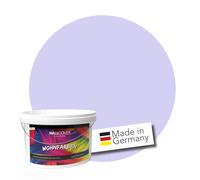 WALLCOVER Peinture murale de qualité supérieure | Lavande | Couleur pastel | 2.5L = 20m² | Pour les intérieurs à très haut pouvoir couvrant (classe 1) | Finition mate | Fabriquée en Allemagne