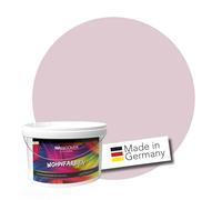 WALLCOVER Peinture murale de qualité supérieure | Rouge | 2.5L = 20m² | Pour les intérieurs à très haut pouvoir couvrant (classe 1) | Finition mate | Fabriquée en Allemagne