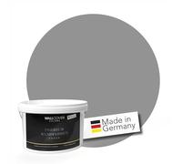 WALLCOVER PREMIUM Peinture Murale Gris pour l'intérieur 1 L Mat Gris Plomb Mystique Couvrance Elevée - Fabriquée en Allemagne