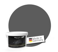WALLCOVER PREMIUM Peinture Murale Gris pour l'intérieur 1 L Mat Gris Plomb Traditionnel Couvrance Elevée - Fabriquée en Allemagne