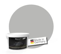 WALLCOVER PREMIUM Peinture Murale Gris pour l'intérieur 5 L Mat Gris Roche Clair Couvrance Elevée - Fabriquée en Allemagne