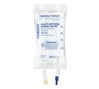 Wallcur Practi-Dextrose 5%/NaCl 0.9% 250 mL Poche IV d'entraînement