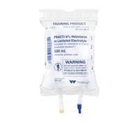 Wallcur Practi-Hétastarch 6 pour cent en solution électrolytique lactée 500mL Poche IV 1 Poche - Produit simulé pour la formation médicale