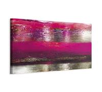 WALLERO Impression sur toile, vie océanique, trois variantes - Décoration murale moderne et impression d'art | Tableaux muraux pour salon, chambre à coucher, cuisine, couloir 120 x 80 cm