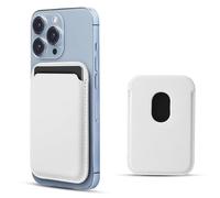 WALLFID pour Mag-Safe Wallet Portefeuille Compatible avec iPhone 17/16/15/14/13/12 Pro/Max/Plus/Mini,Porte-Cartes RFID avec Aimant Mag-Safe(Blanc)