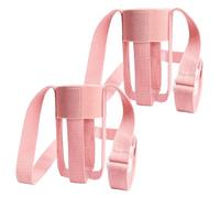 WALLFID Support de Bouteille d'Eau avec Sangle - Compatibilité Premium pour Bouteilles de 10 à 40 onces, Conçu pour Enfants, Compatible avec Contigo et Zak, et Plus encore (Rose 2 pièces)