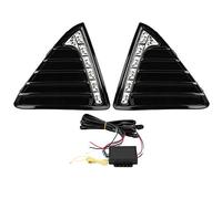 Wallfire Feux diurnes à LED, 1 Paire de Feux diurnes de Voiture Clignotants Double Mode Avant inférieur Bumper Ride drl LED Light pour Ford Focus MK3 2012 2013 2014