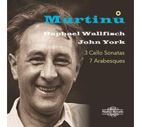 Wallfisch York - 3 Cello Sonatas / 7 Arabesques [Compact Discs]