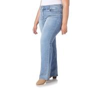 WallFlower Luscious Curvy Bootcut Mid-Rise Insta Stretch Juniors Jeans (Standard and Plus), Albury, 48 Long Femme