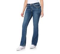 WallFlower Women's Size Legendary Bootcut Mid-Rise Insta Stretch Juniors Jeans (Standard, Katy, 16 Plus