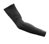 Wallhack Manchette Gaming Pro | Faible friction, performance confortable | Améliore le confort sur tapis de souris en tissu et en verre | Manche complète, paume découverte S/M Noir