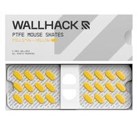 Wallhack Patins à pilules PTFE | Patins de souris de qualité supérieure pour souris de jeu | Ultra lisse sur le tissu et les tampons en verre | Réglage de la vitesse et du contrôle | Rapide et facile
