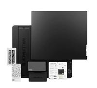 Wallhack SP-005 Tapis de Souris Gaming en Verre - Speed Surface, Grand Format pour Esports, Glide Fluide à Faible Friction, Verre trempé, Profil Ergonomique Fin, Durable et Portable avec étui | Noir