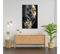 Wallity, 0536 - 72 x 46, Peinture décorative en verre trempé, Multicolore, 100 % verre trempé, 46 x 72 cm
