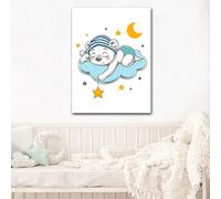 Wallity, 1018967497_70100- HPE1104, Colorful, Tableaux en toile, 70 x 100 cm, 100% toile
