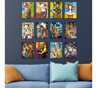 Wallity, 12MDF22YS- LUL1461, Coloured, Canvas prints, 20 x 15 cm, 100% MDF (épaisseur : 3 mm)