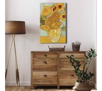 Wallity, 4570VANGOGH003- VNC1103, Coloré, tableaux sur toile, 45 x 70 cm, 100% toile