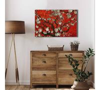 Wallity, 4570VANGOGH075- VNC1175, Coloré, tableaux sur toile, 45 x 70 cm, 100% toile