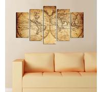 Wallity, 5M- MLD1922, Coloured, Canvas prints, 110 x 60 cm, 100% MDF (épaisseur : 3 mm)