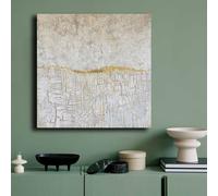 Wallity, 7070GSC-010, Peinture décorative sur toile, Multicolore, 100 % PEINTURE, 70 x 70 cm