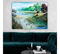 Wallity, 98635826_70100- HPE2821, Coloured, Canvas pictures, 70 x 100 cm, 100% canvas