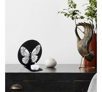 Wallity, Butterfly- DYU1401, Noir, Plafonniers, 13 x 10 x 13 cm, 100% métal
