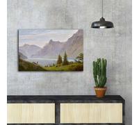 Wallity, FAMOUSART- CVT1437, Multicolore, toiles, 45 x 70 cm, 100% suédine -toile