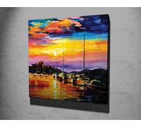 Wallity, KC266- VGA1305, Coloré, tableaux sur toile, 45 x 45 cm, 100% toile