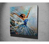 Wallity, KC268- VGA1307, Coloré, tableaux sur toile, 45 x 45 cm, 100% toile