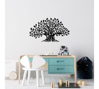 Wallity, Monumental- SKL2421, Noir, Autres décorations pour la maison, 70 x 42 cm, 100% métal (épaisseur : 1