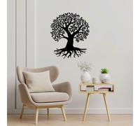 Wallity, Monumental- TNL2256, Noir, Autres décorations pour la maison, 70 x 83 cm, 100% métal (épaisseur : 1