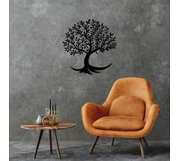 Wallity, Monumental- TNL2260, Noir, Autres décorations pour la maison, 68 x 70 cm, 100% métal (épaisseur : 1