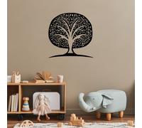 Wallity, Monumental- TNL2263, Noir, Autres décorations pour la maison, 71 x 70 cm, 100% métal (épaisseur : 1
