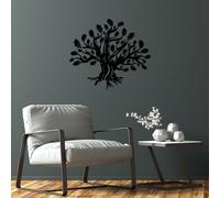Wallity, Monumental- TNL2264, Noir, Autres décorations pour la maison, 70 x 61 cm, 100% métal (épaisseur : 1