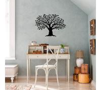Wallity, Monumental Tree Large, décoration murale, noir, métal, 51 x 70 cm