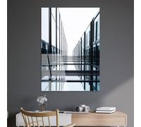Wallity, UV-081 70 x 100, Peinture décorative en verre trempé, 100 % verre trempé, multicolore, 70 x 100 cm
