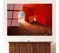 Wallity, UV-101 70 x 100, Peinture décorative en verre trempé, 100 % verre trempé, multicolore, 70 x 100 cm