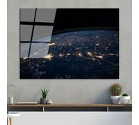 Wallity, UV-104 70 x 100, Peinture décorative en verre trempé, 100 % verre trempé, multicolore, 70 x 100 cm