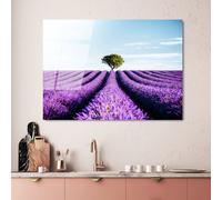 Wallity, UV-107 70 x 100, Peinture décorative en verre trempé, 100 % verre trempé, multicolore, 70 x 100 cm