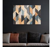 Wallity, UV-656 - 30 x 45, peinture décorative en verre trempé, multicolore, 100 % verre trempé, 30 x 45 cm